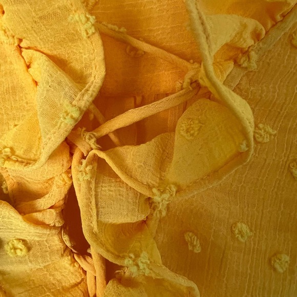 Anthropologie Ruffle Haida Boho Peasant Blouse - Picture 6 of 12